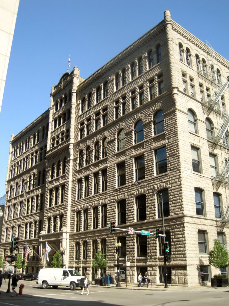 Edificio de tribunales penales del condado de Cook, en Illinois