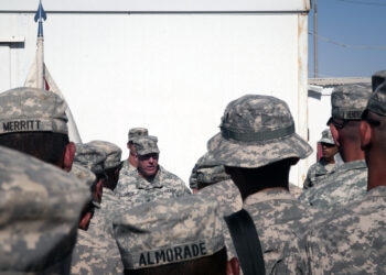Soldados estadounidenses desplegados en una base en Jordania