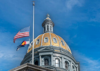Edificio del Capitolio estatal de Colorado en Denver