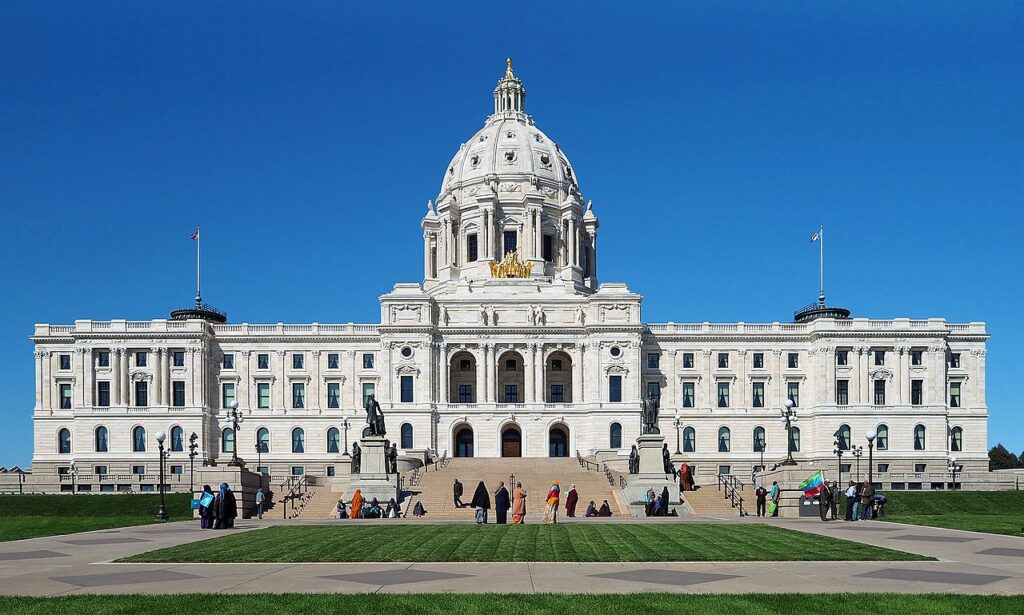 Edificio del Capitolio del estado de Minnesota en St. Paul