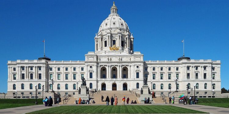 Edificio del Capitolio del estado de Minnesota en St. Paul