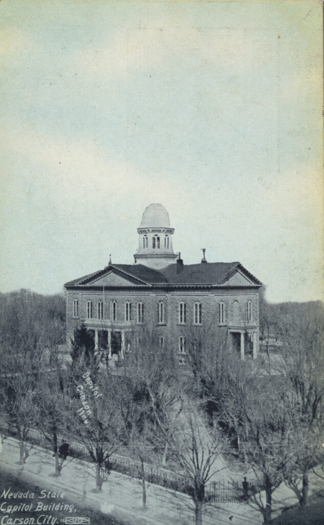 Edificio del Capitolio estatal de Nevada en Carson City