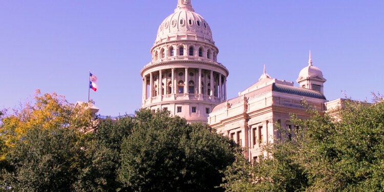 Edificio del Capitolio del estado de Texas en Austin