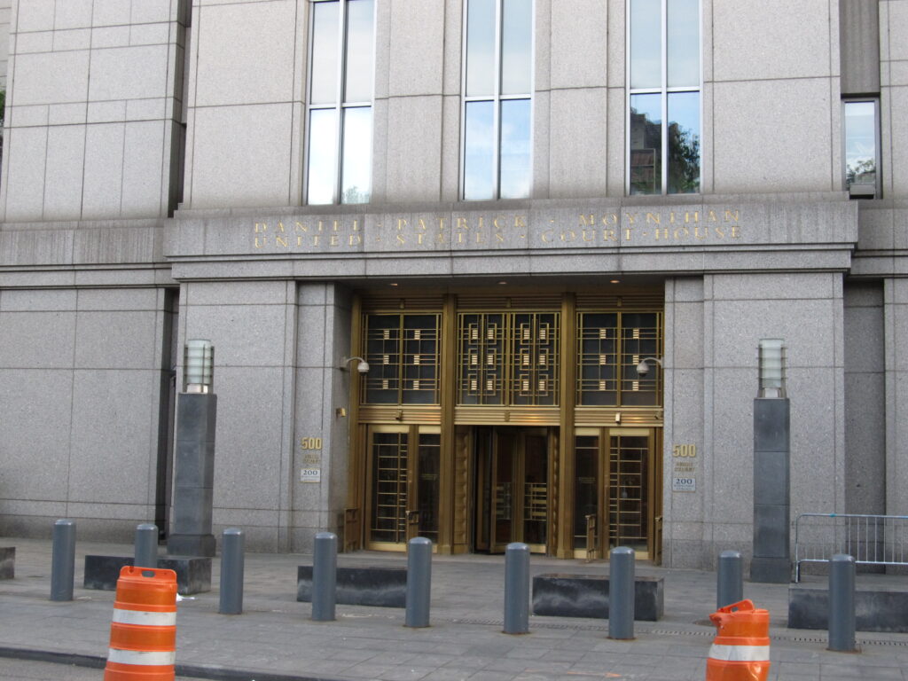 Edificio de la corte federal Daniel Patrick Moynihan en Manhattan, Nueva York