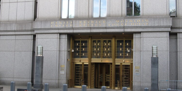 Edificio de la corte federal Daniel Patrick Moynihan en Manhattan, Nueva York