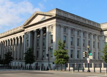 Edificio del Departamento del Tesoro de Estados Unidos en Washington