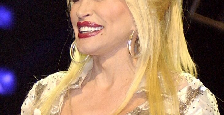 La cantante Dolly Parton durante una presentación