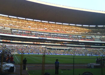 Vista del Estadio Azteca, casa del Club América