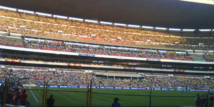 Vista del Estadio Azteca, casa del Club América