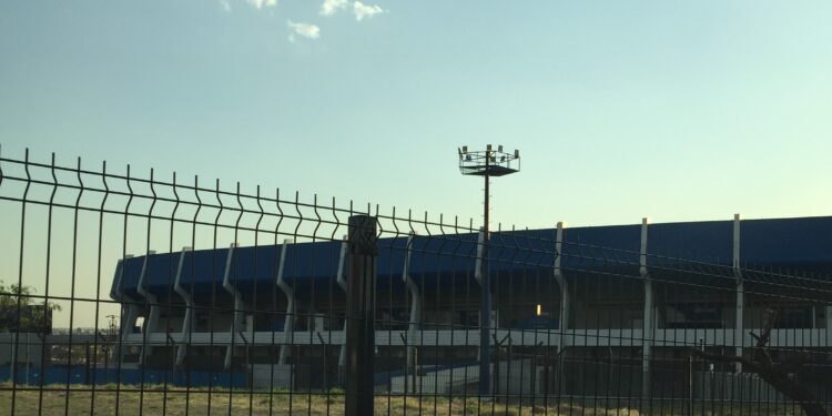 Vista del estadio La Corregidora en Querétaro, México