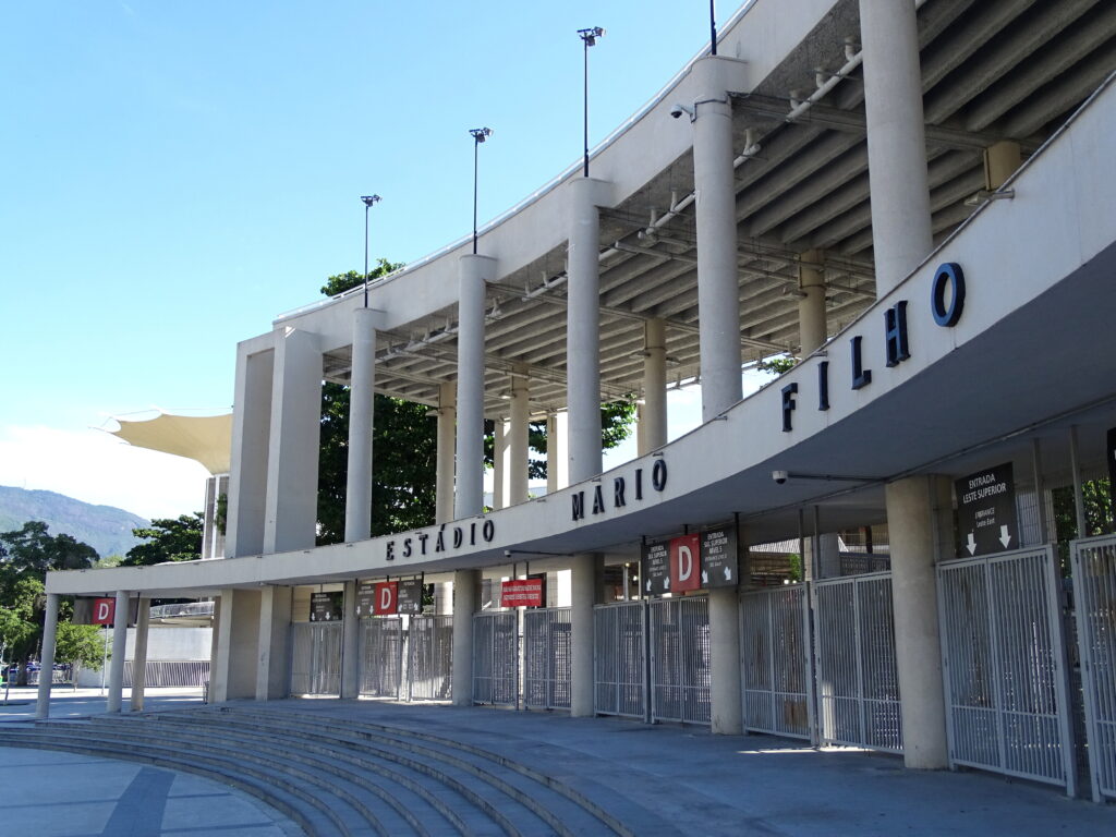 Vista del estadio Maracaná en Río de Janeiro, Brasil