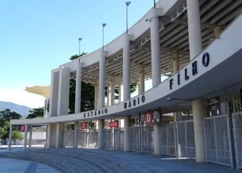 Vista del estadio Maracaná en Río de Janeiro, Brasil