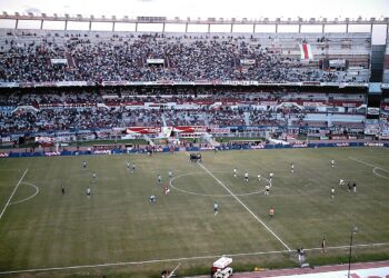 Vista del Estadio Monumental de River Plate en Buenos Aires