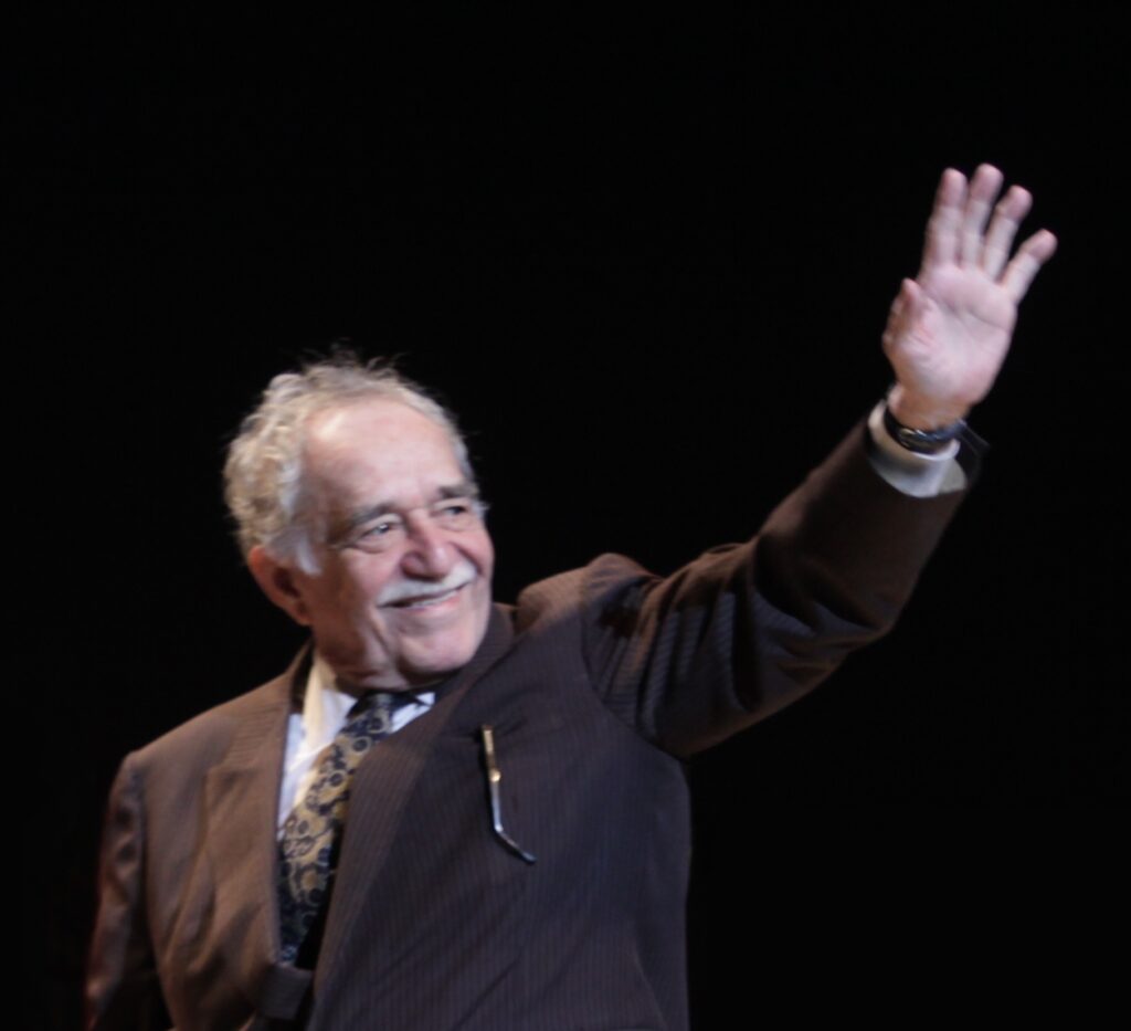 Retrato del escritor colombiano Gabriel García Márquez