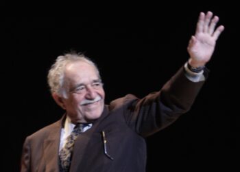 Retrato del escritor colombiano Gabriel García Márquez