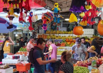 Mercado San Juan de Dios en Guadalajara, Jalisco, México