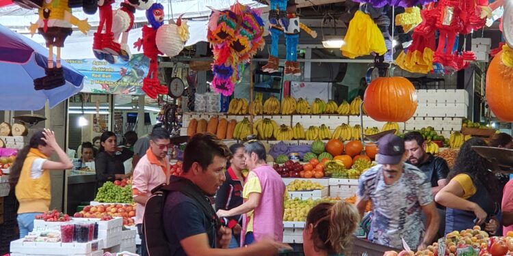 Mercado San Juan de Dios en Guadalajara, Jalisco, México