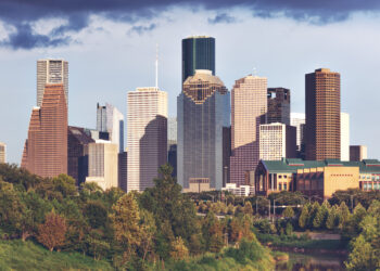 Horizonte del centro de Houston, Texas