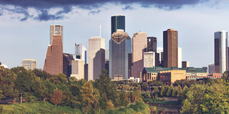 Horizonte del centro de Houston, Texas