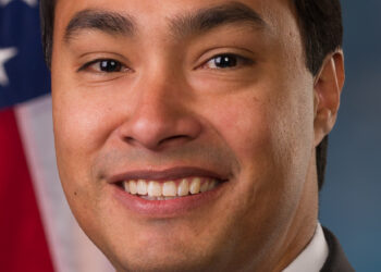 Retrato oficial del congresista Joaquín Castro