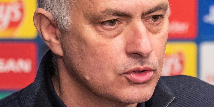 El entrenador de fútbol portugués José Mourinho