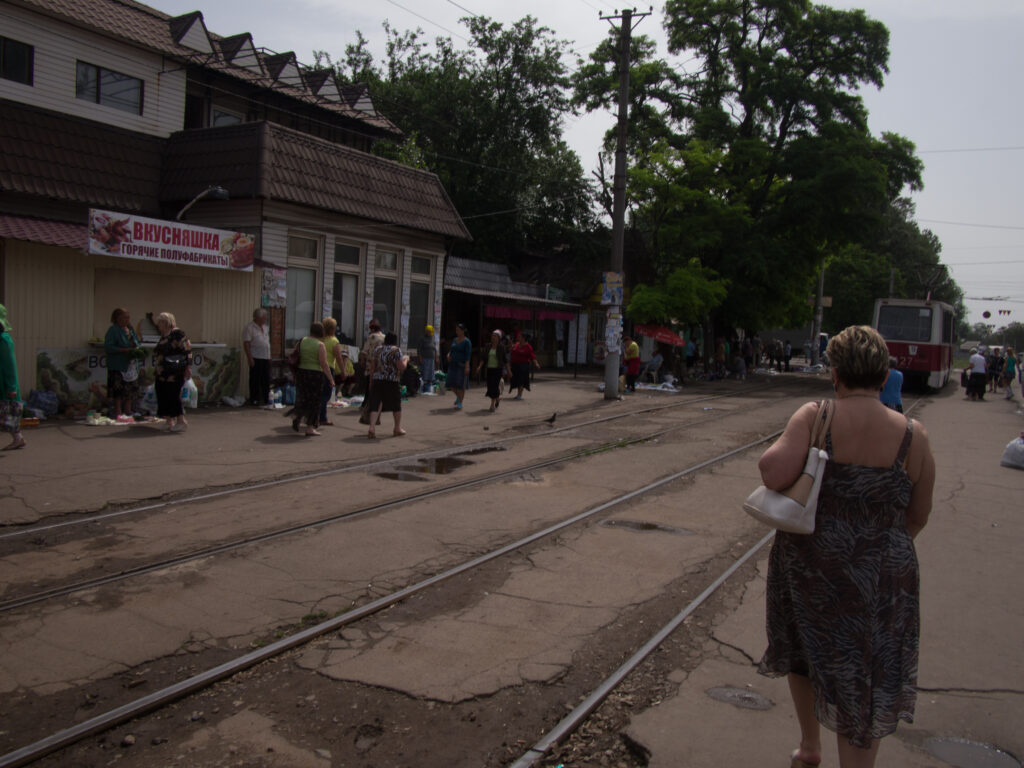 Vista de la ciudad de Kryvyi Rih, en el centro de Ucrania