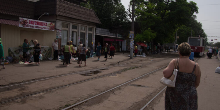 Vista de la ciudad de Kryvyi Rih, en el centro de Ucrania