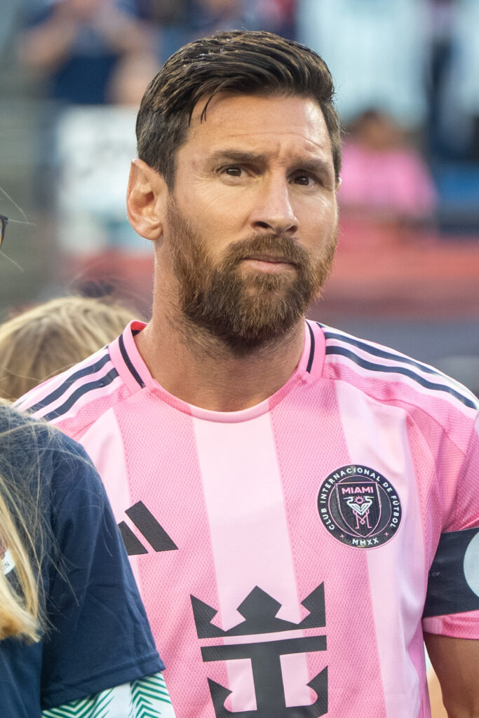 Lionel Messi disputa un partido con el Inter Miami