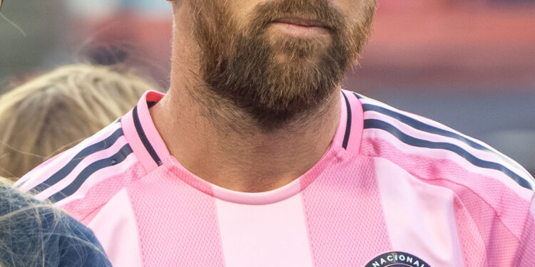 Lionel Messi disputa un partido con el Inter Miami