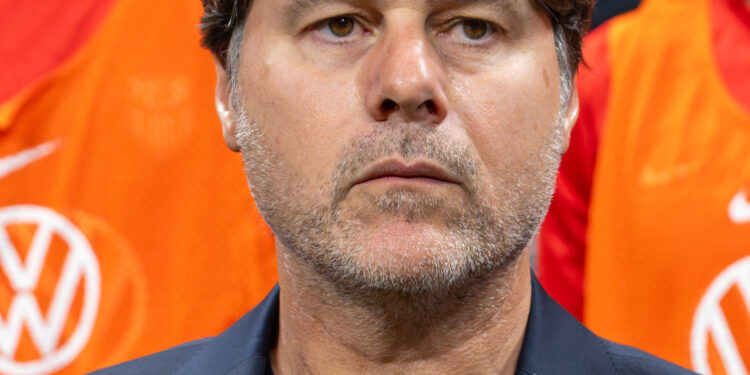 Mauricio Pochettino dirige a la selección masculina de fútbol de Estados Unidos