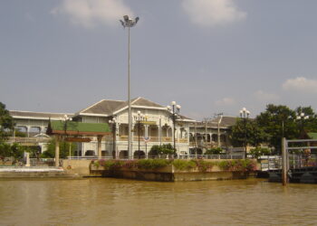 Vista de la ciudad de Nonthaburi, en el centro de Tailandia