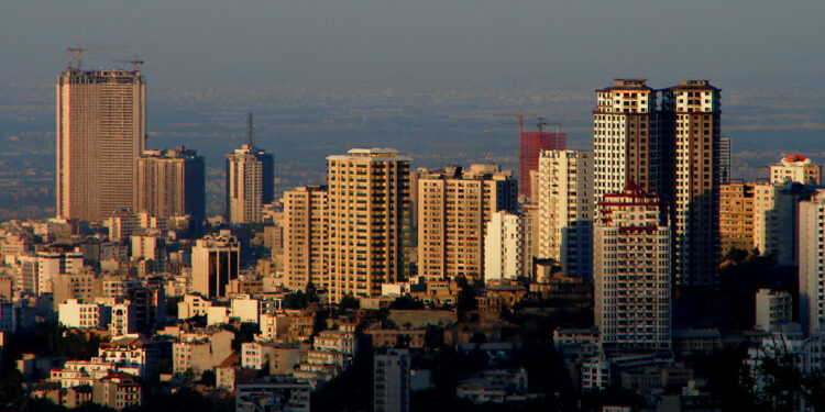 Panorámica de la ciudad de Teherán, capital de Irán