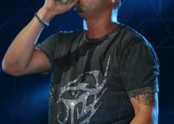 El artista puertorriqueño Wisin en el escenario