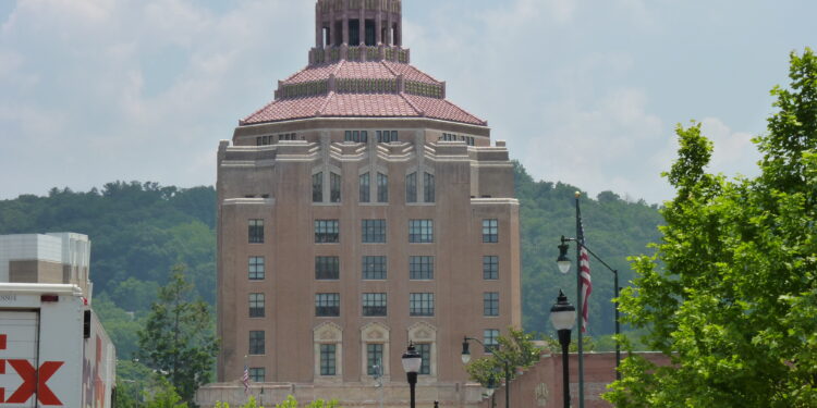 Edificio del Ayuntamiento de Asheville, Carolina del Norte