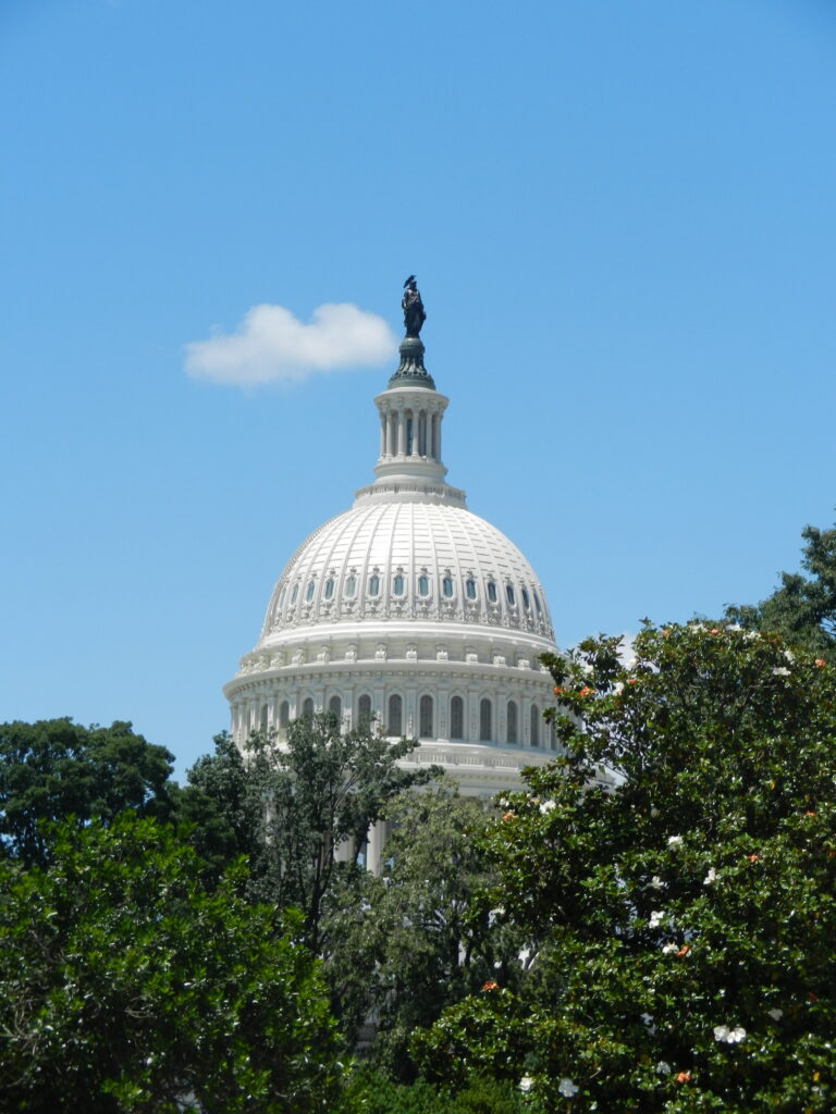 Edificio del Capitolio de Estados Unidos en Washington, sede del Congreso