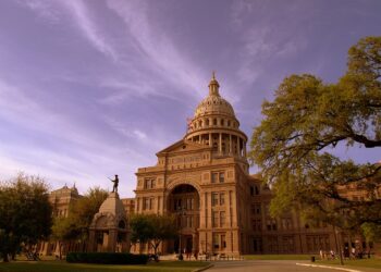 Edificio del Capitolio estatal de Texas en Austin