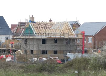 Una vivienda nueva en construccion