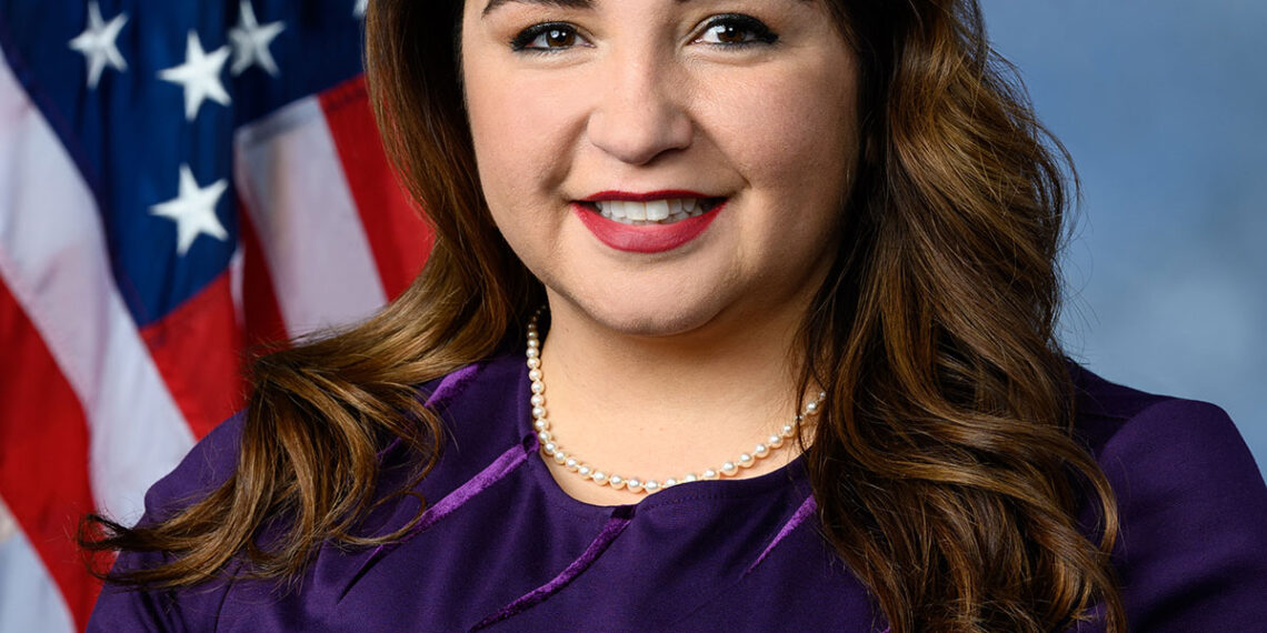 Retrato oficial de la congresista Delia Ramirez