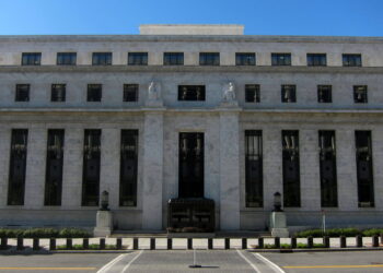 Fachada del edificio Eccles de la Reserva Federal en Washington