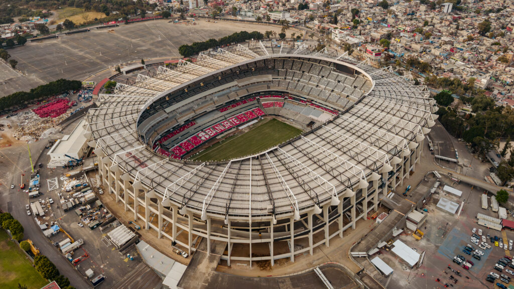 Estadio Azteca de la Ciudad de México, sede del Mundial 2026