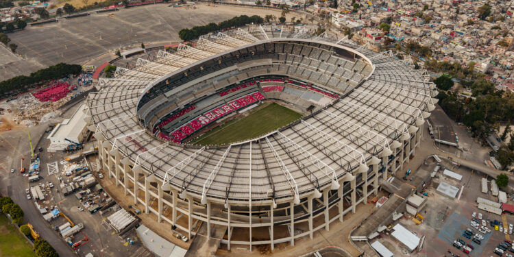 Estadio Azteca de la Ciudad de México, sede del Mundial 2026