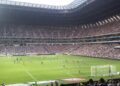 Vista del Estadio BBVA, casa del club Monterrey en la Liga MX