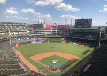 Estadio de béisbol de Grandes Ligas en Texas