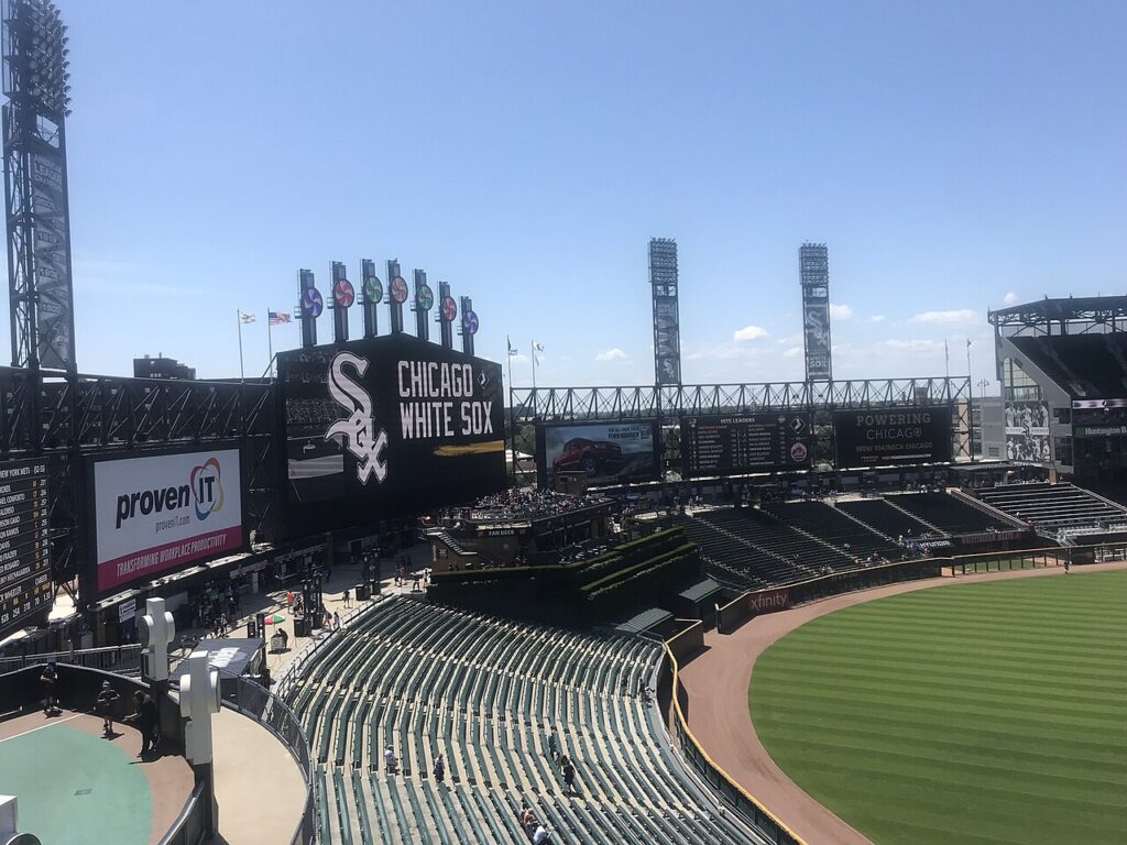 El estadio de los Medias Blancas de Chicago