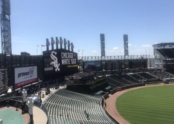 El estadio de los Medias Blancas de Chicago