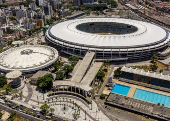 Estadio Maracaná en Río de Janeiro, Brasil, escenario de la Copa Libertadores