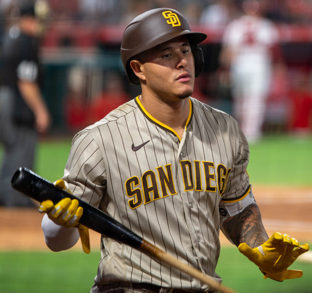 El pelotero Manny Machado, de los Padres de San Diego