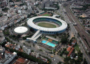 El estadio Maracaná de Río de Janeiro, sede de equipos brasileños en la Copa Libertadores