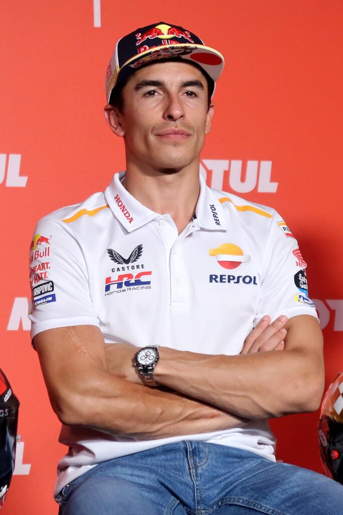 El piloto español Marc Márquez durante una carrera de MotoGP