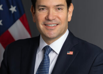 Retrato oficial del secretario de Estado Marco Rubio